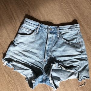 Denim cutoff Parker Shorts 27
